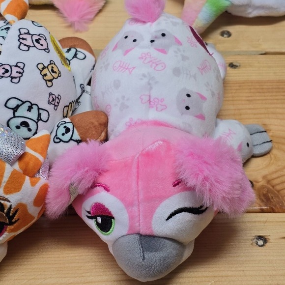 Cutetitos Sleepitos Plush Lot of 4 Koala Giraffe‎ Flamingo Burrito Toys Bundle - Picture 4 of 13